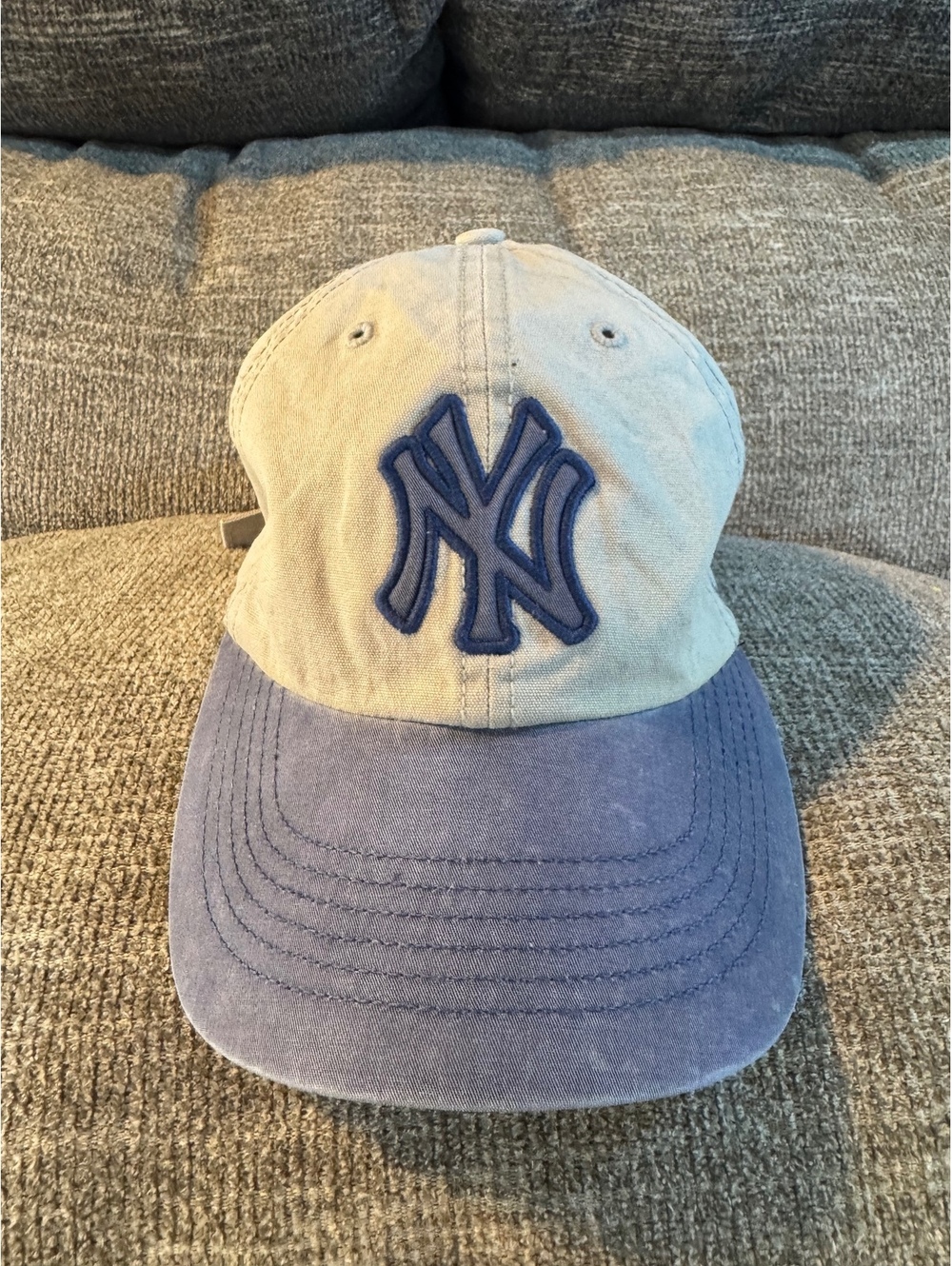 47 Brand, New York Yankees Two-Tone Clean Up Strapback Hat OSFA
